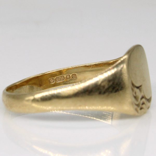 9k Yellow Gold Ring | SZ 5.5 | Online now