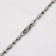 14k White Gold Bead Chain | 18  | Sale