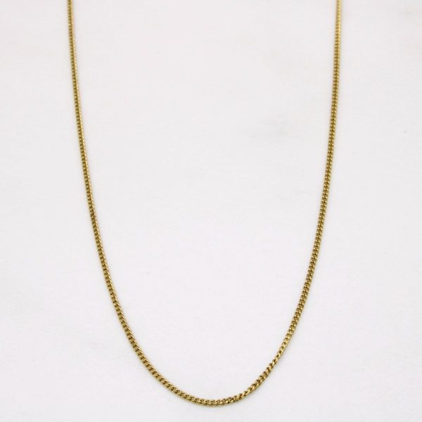 10k Yellow Gold Chain | 16  | Cheap