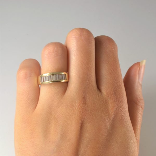 Baguette Diamond Gold Ring | 0.55ctw | SZ 6 | Online Sale