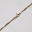 Canadian 10k Yellow Gold Rope Chain | 16  | Hot on Sale