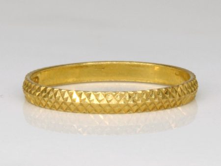 22k Yellow Gold Ring | SZ 5.75 | Online now