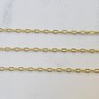 14k Yellow Gold Elongated Cable Chain | 16  | Supply