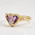 Amethyst & Diamond Ring | 0.40ctw, 0.01ct | SZ 6 | Online