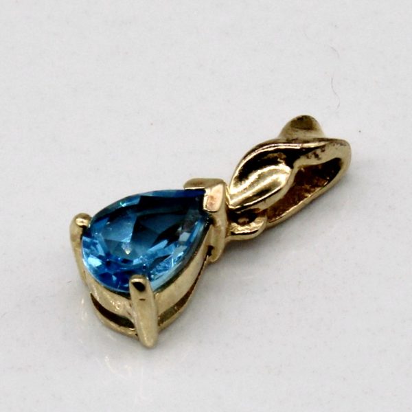 Blue Topaz Pendant | 0.75ct | Hot on Sale