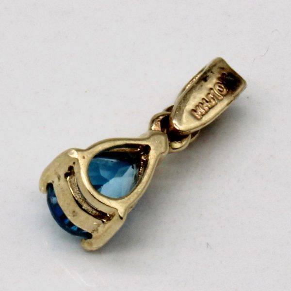 Blue Topaz Pendant | 0.75ct | Hot on Sale