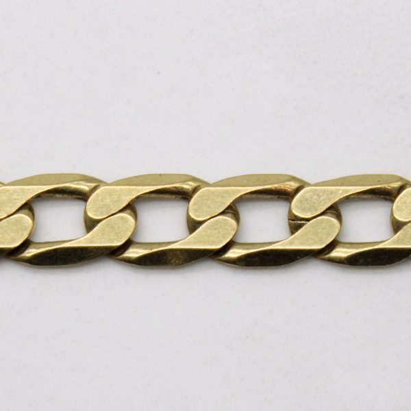 10k Yellow Gold Curb Link Chain | 20  | Online Hot Sale