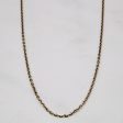 10k Yellow Gold Oval Link Chain | 22  | For Sale