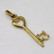 18k Yellow Gold  13  Key Charm on Sale