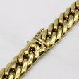 18k Yellow Gold Cuban Link Chain | 15  | Fashion