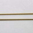 8k Yellow Gold Curb Chain | 24  | Online Hot Sale