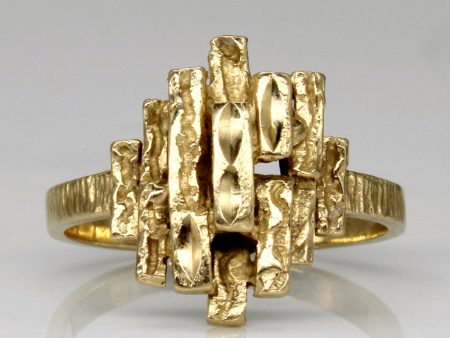 10k Yellow Gold Ring | SZ 6.5 | Online now