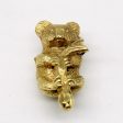 9k Yellow Gold Koala Bear Pendant For Cheap