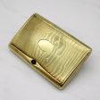 14k Yellow Gold & Sapphire Cigarette Case | 0.60ct | For Cheap