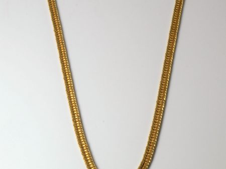 18k Yellow Gold Mesh Chain | 20 | Online Hot Sale