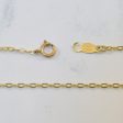 14k Yellow Gold Elongated Cable Chain | 16  | Supply