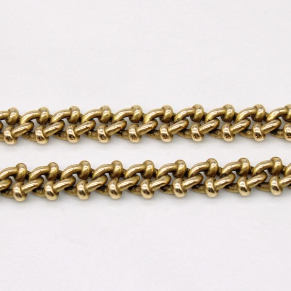 10k Yellow Gold Unique Link Chain | 18  | Online