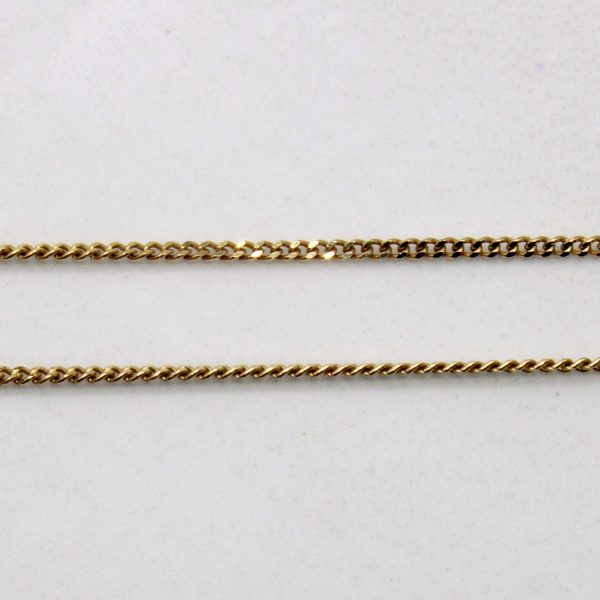 10k Yellow Gold Necklace | 17  | Online