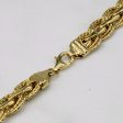 14k Yellow Gold Woven Chain | 18  | Cheap