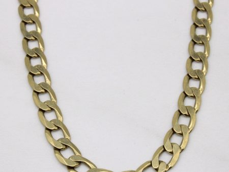 10k Yellow Gold Curb Link Chain | 20  | Online Hot Sale