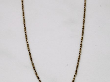 10k Yellow Gold Nugget Chain | 16  | Hot on Sale