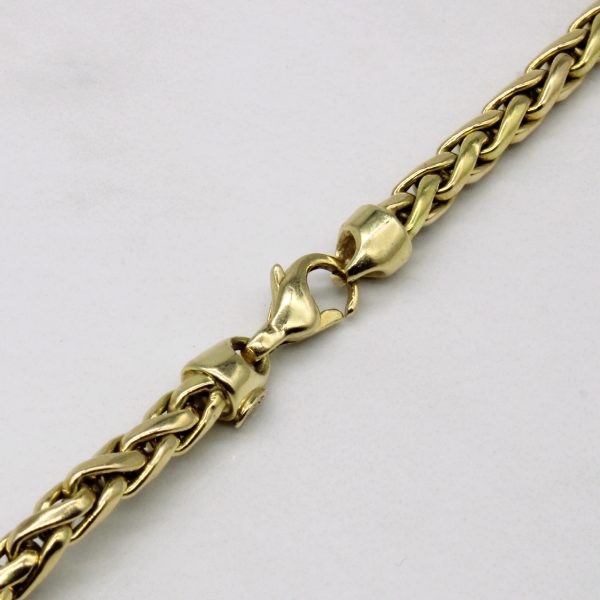 14k Yellow Gold Birdcage Link Chain | 24  | Online Hot Sale