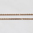 14k Rose Gold Square Link Chain | 18  | Online now