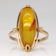 Amber Cocktail Ring | 4.45ct | SZ 7.25 | Fashion