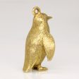 10k Yellow Gold Penguin Charm For Sale