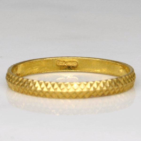 22k Yellow Gold Ring | SZ 5.75 | Online now