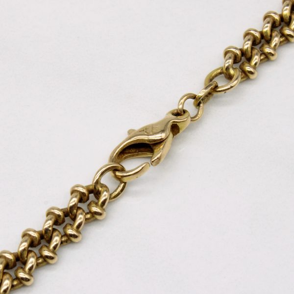 10k Yellow Gold Unique Link Chain | 18  | Online