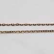 10k Yellow Gold Oval Link Chain | 22  | For Sale