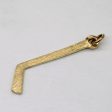 10k Yellow Gold Hockey Stick Charm Hot on Sale