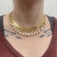 18K Yellow Gold Filigree Peal Necklace | 16 | Online Hot Sale