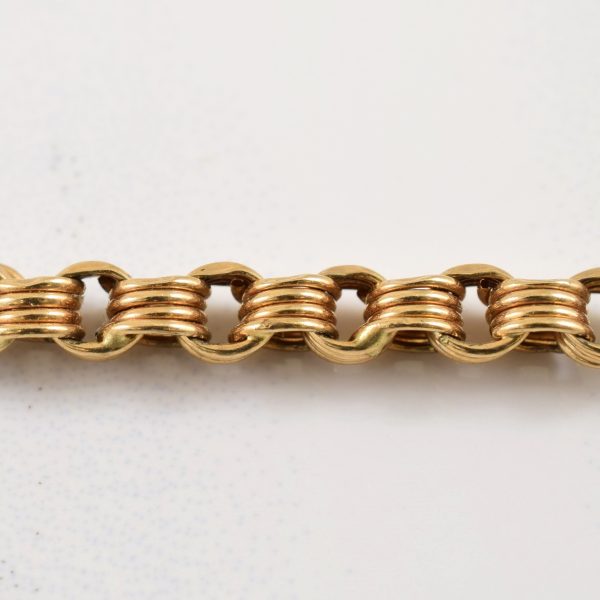 10k Yellow Gold Fancy Chain | 7.50  | For Discount