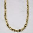 18k Yellow Gold Beaded Chain | 17  | For Discount