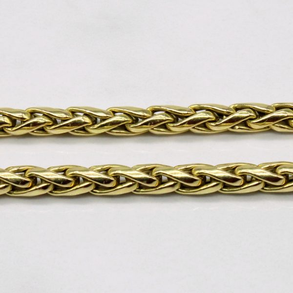 14k Yellow Gold Birdcage Link Chain | 24  | Online Hot Sale