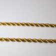 18k Yellow Gold Rope Chain | 20  | Cheap