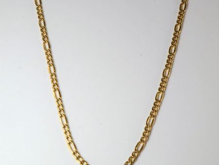 Yellow Gold Figaro Link Chain | 20 | Online