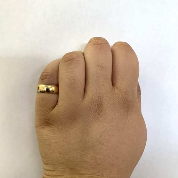 18k Yellow Gold Canadian Ring | SZ 6.5 | Supply