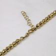 18k Yellow Gold Beaded Chain | 17  | For Discount