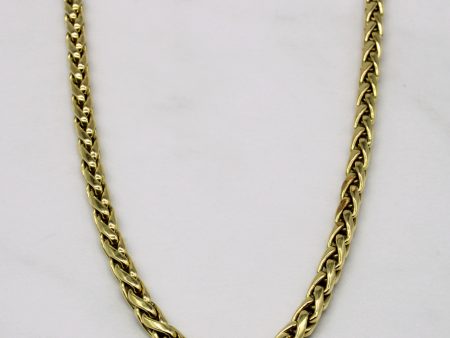 14k Yellow Gold Birdcage Link Chain | 24  | Online Hot Sale