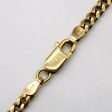 14k Yellow Gold Curb Link Chain | 18  | For Sale