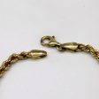 14k Yellow Gold Rope Chain Bracelet | 8  | Online Sale