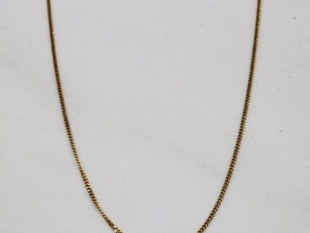 10k Yellow Gold Necklace | 17  | Online