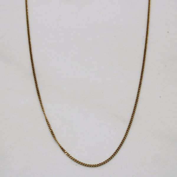 10k Yellow Gold Necklace | 17  | Online