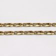 9k Yellow Gold Modified Anchor Link Chain | 18  | Sale