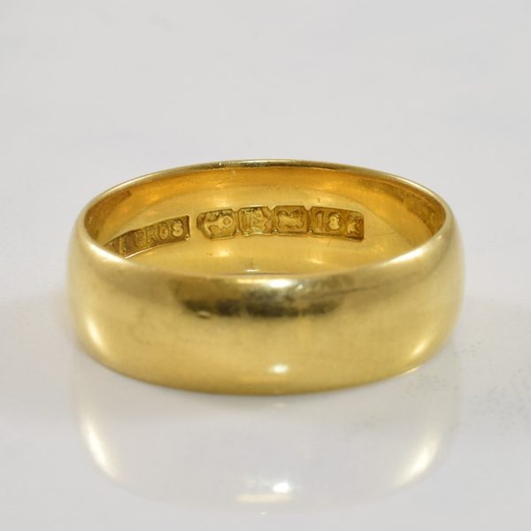 18k Yellow Gold Canadian Ring | SZ 6.5 | Supply