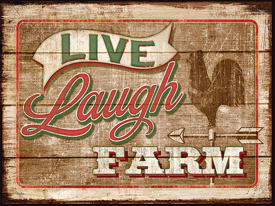 MOL917A- Live, Laugh, Farm - 16x12 Online Sale