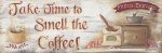 BR287 - Smell the Coffee - 18x6 Sale